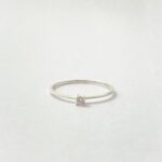 Anel Solitário Simples