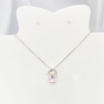 Colar Mãe de Menina Rosa Bebe