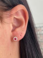 Brinco Agatha Pink - Imagem 2