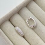 Brinco 3 Fitas Cravejada