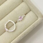 Argolinha Clara Rosa Bebe