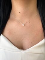 Colar Ponto de Luz Gota Cristal - Imagem 4