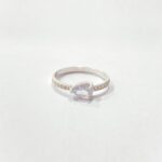 Anel Ponto de Luz Gota Cravejado