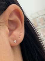 Brinco Ponto de Luz Redondo P - Imagem 3