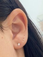 Brinco Ponto de Luz Redondo P - Imagem 2