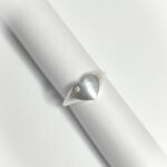 Anel Coração Chapa