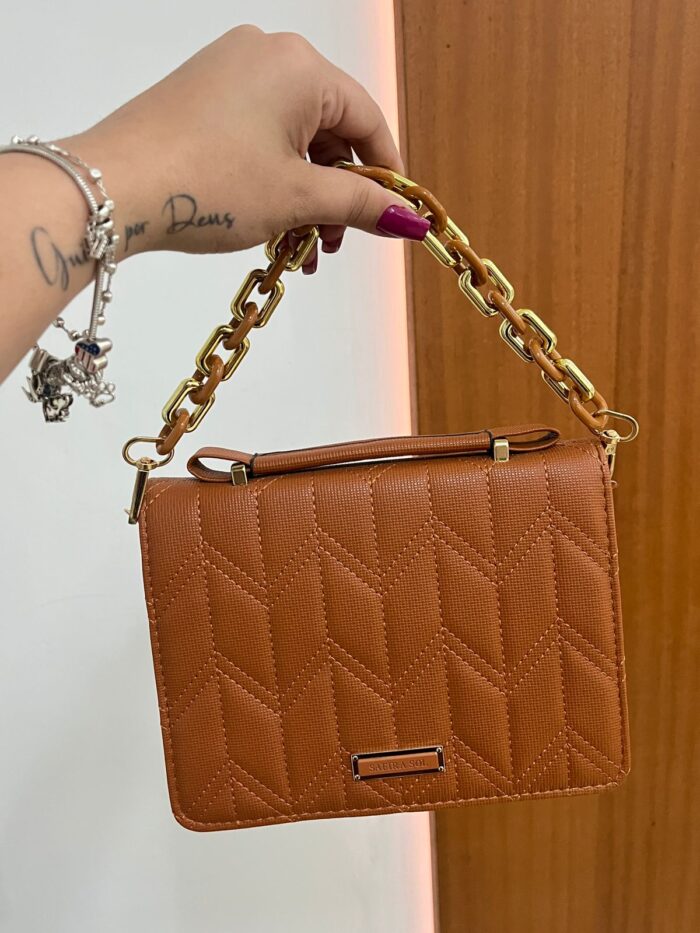 Bolsa Bia 3 Alças - Terracota - Imagem 1