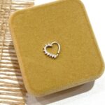 Piercing Meio Coração