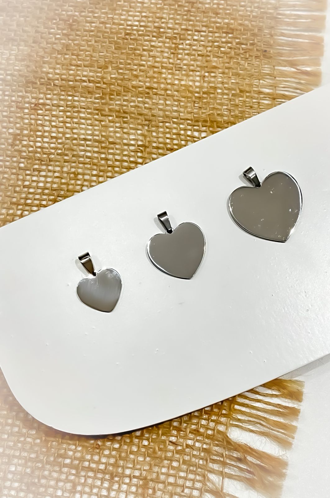 WhatsApp Image 2026-01-20 at 16.00.11 Pingente Coração Cor Prata - Imagem 1