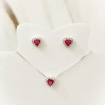 Conjunto Aurora Vermelho